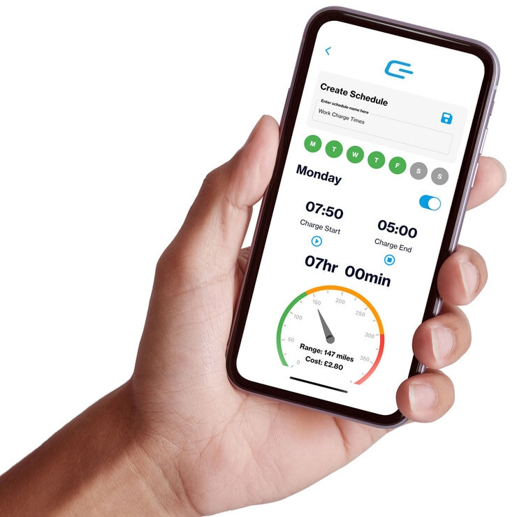 Installed Go Zero - Optimus Fast Electric Vehicle Smart Home Charger 7.4kW