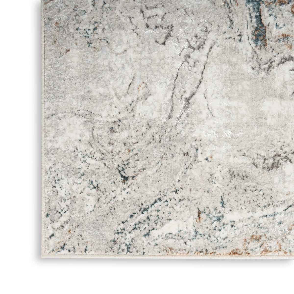 Glitz Grey Space Area Rug, 160 x 220 cm