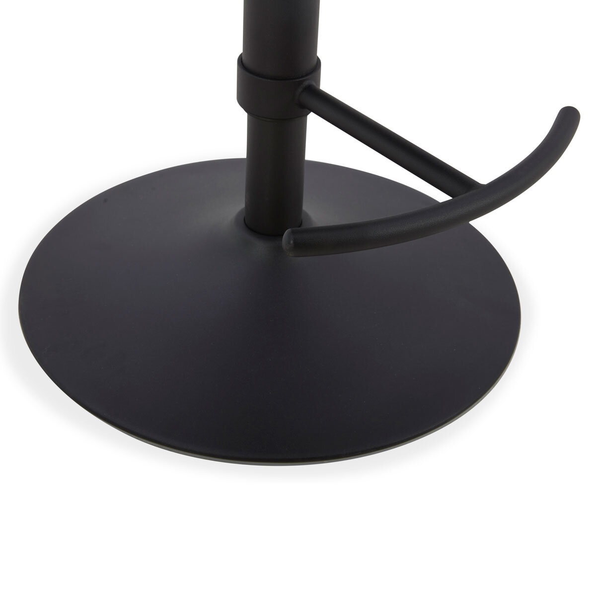 Kobe Grey Fabric Gas Lift Bar Stool