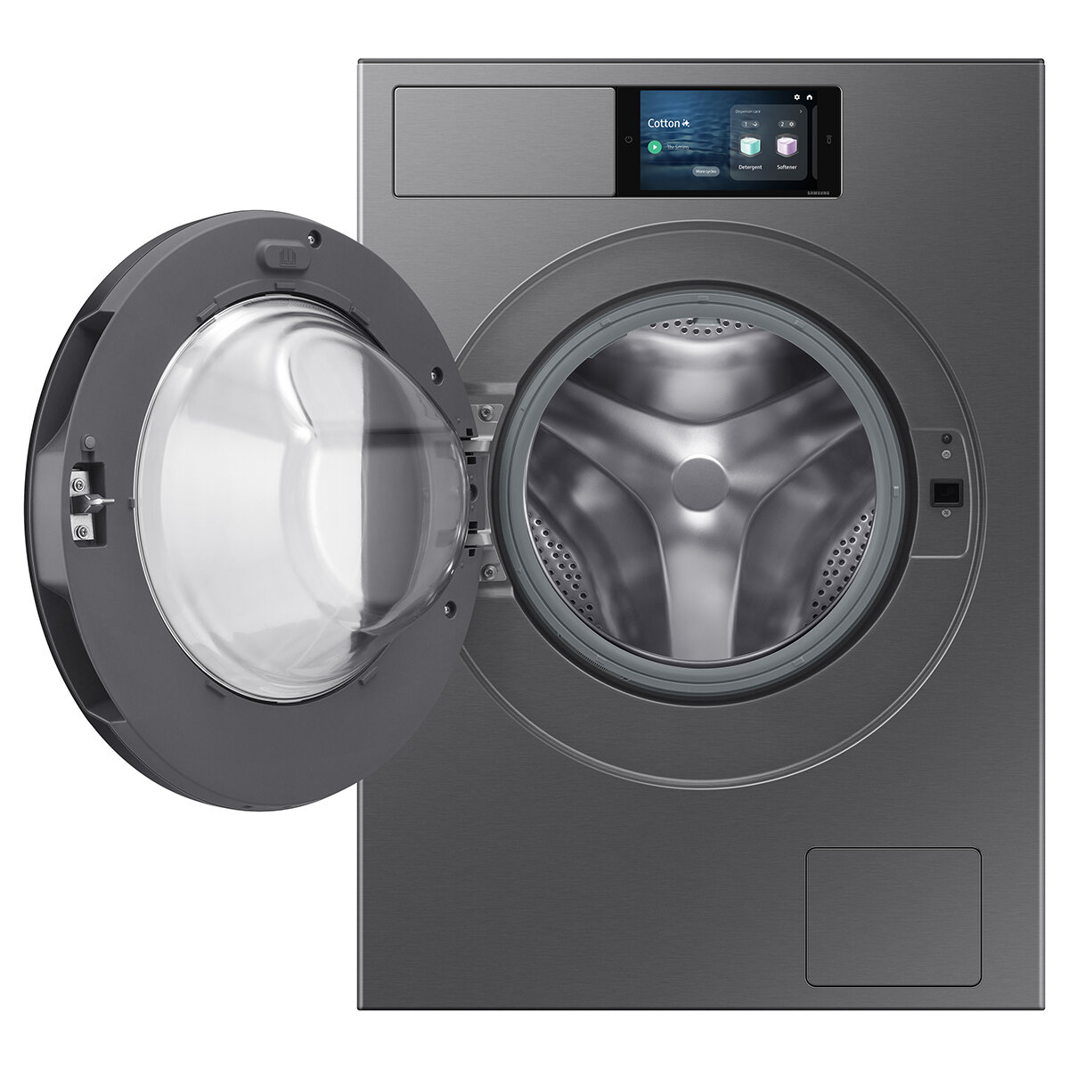 Samsung Series 9 WF90F09C4SU1 9kg Smart Washing Machine, A Rated in Dark Silver