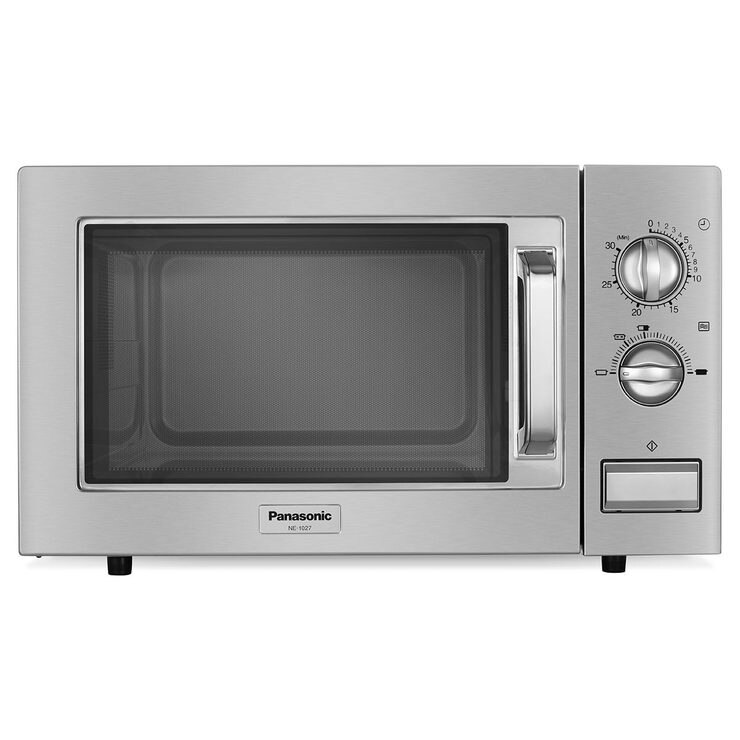 Panasonic NE1027BTQ, 22L Commerical Microwave in Silver Costco UK