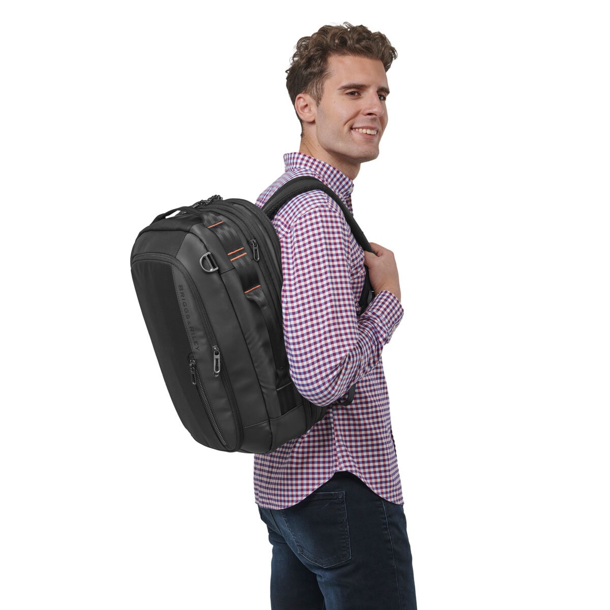 Briggs & Riley ZDX Convertible Backpack Duffle, Black