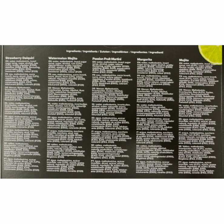 24 Ice Frozen Cocktails, 20 Pack