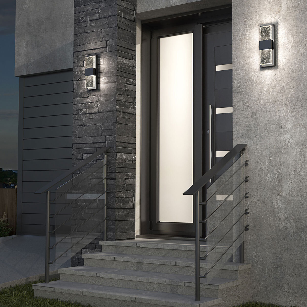 Artika Mazza Bubble Outdoor/Indoor LED Light in Black
