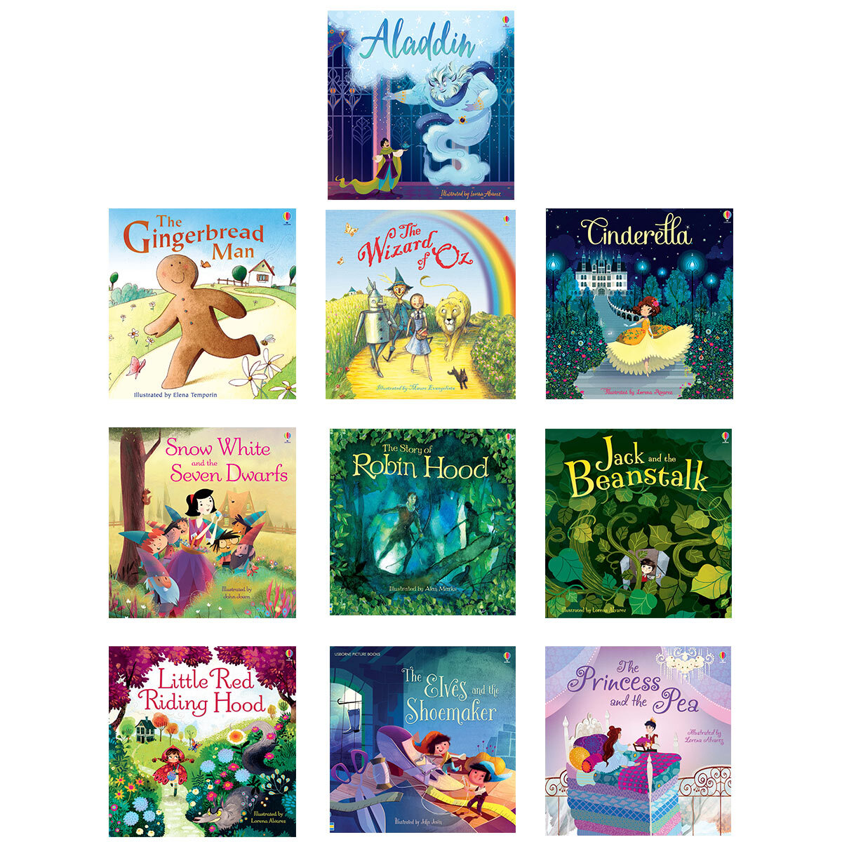 Classic Fairytales 10 Book Set (3+ Years)