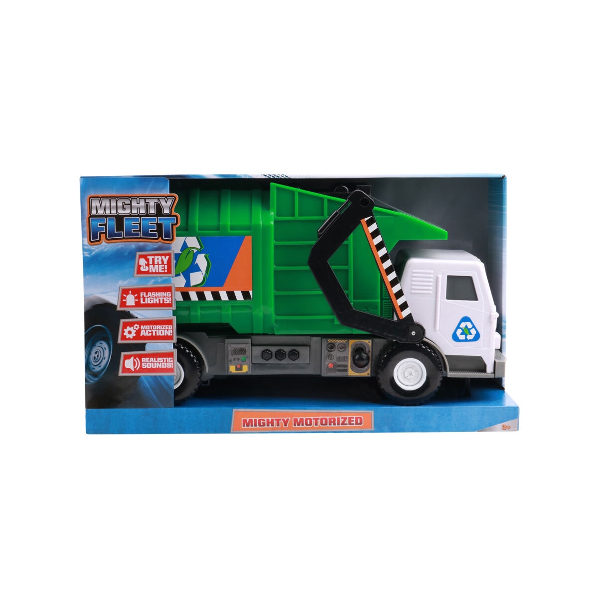 Boxed image mighty motorised vehicle