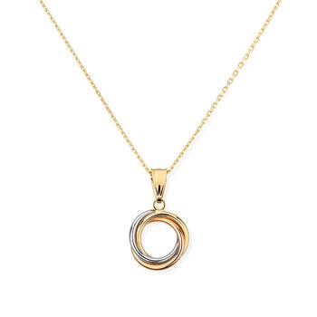 14ct Tri Colour Gold Knot Pendant 14ct Tri Colour Gold Knot Pendant