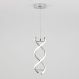Artika DNA Single Light LED Pendant in Chrome