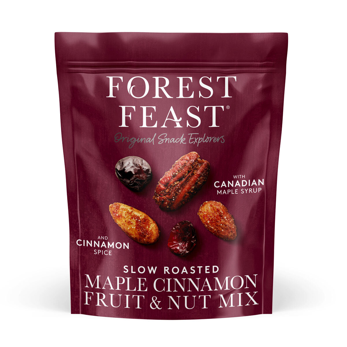 Forest Feast Maple Cinnamon Fruit and Nut Mix Bag