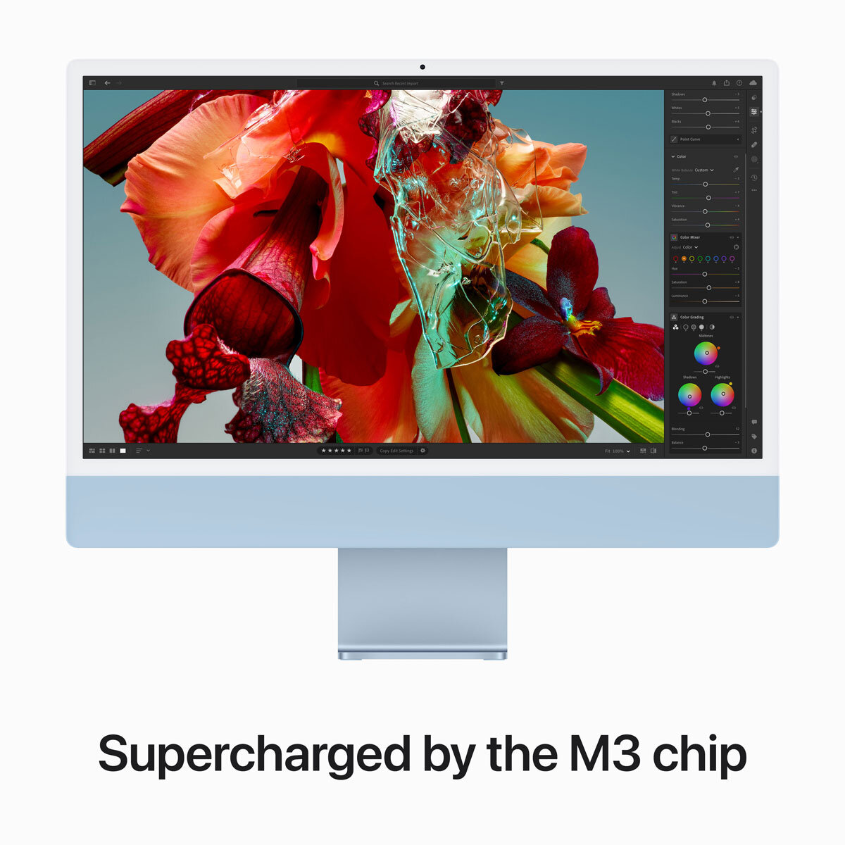 Buy Apple iMac 2023, M3, 8GB RAM, 512GB SSD, 24 Inch 10C GPU, in Blue at costco.co.uk