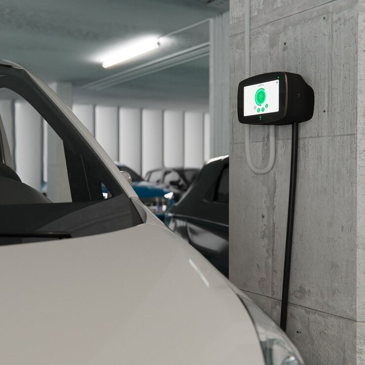 Wallbox Commander 22kW EV Charger with Type 2 Cable (5m), Powerboost
