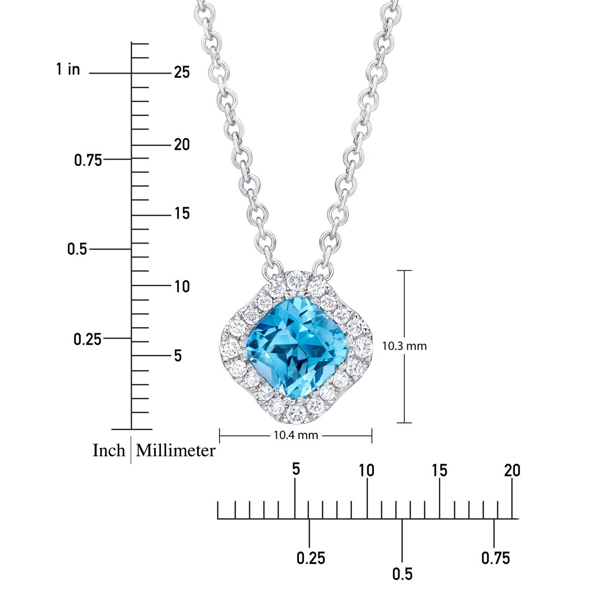 Costco topaz necklace hotsell