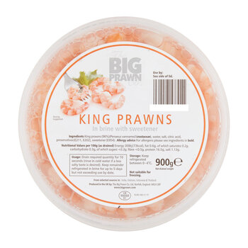 Big Prawn Co. King Prawns in Brine, 900g