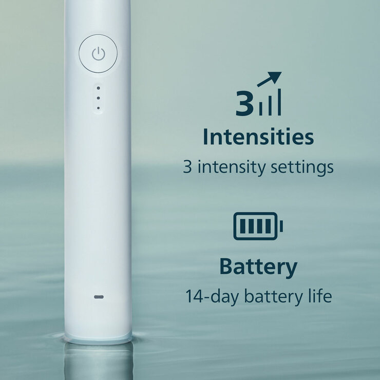 Lifestyle image with 3 intensity settings
