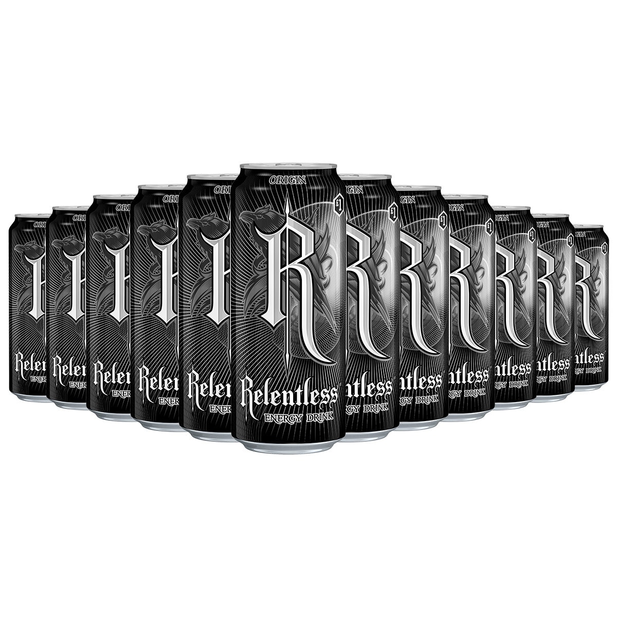 Relentless Origin PMP £1.00, 12 x 500ml Relentless Origin PMP £1.00, 12 x 500ml