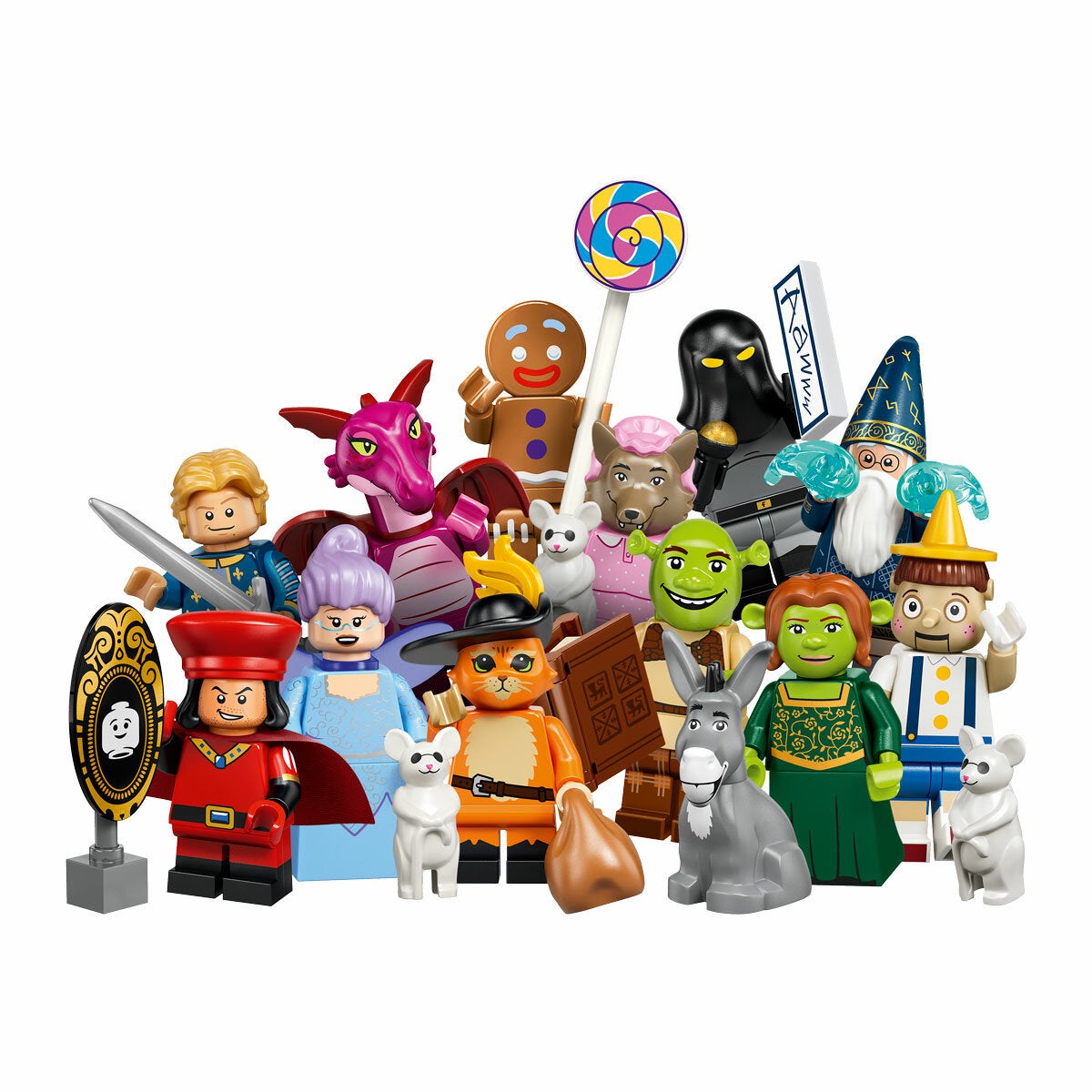 LEGO Minifigures Shrek Series - Model 71053 (6+ Years) LEGO Minifigures Shrek Series - Model 71053 (6+ Years)
