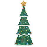 6ft LED Glitter String Tree Overview Image at Costco.co.uk