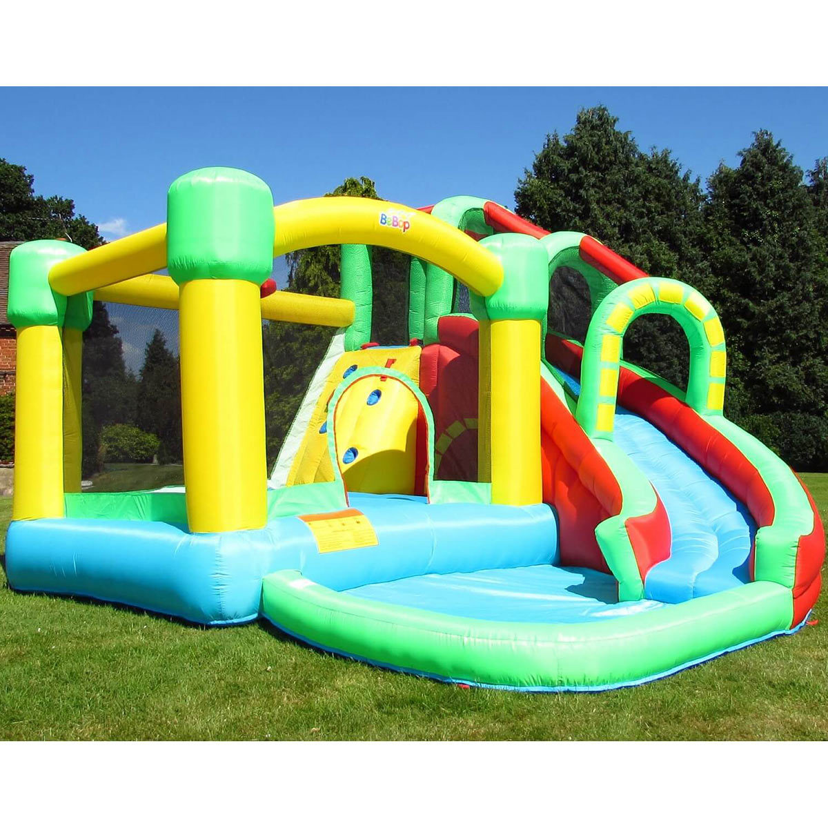 BeBop 8ft 2" 8 in 1 Activity Bouncy Castle (3-10 Years)