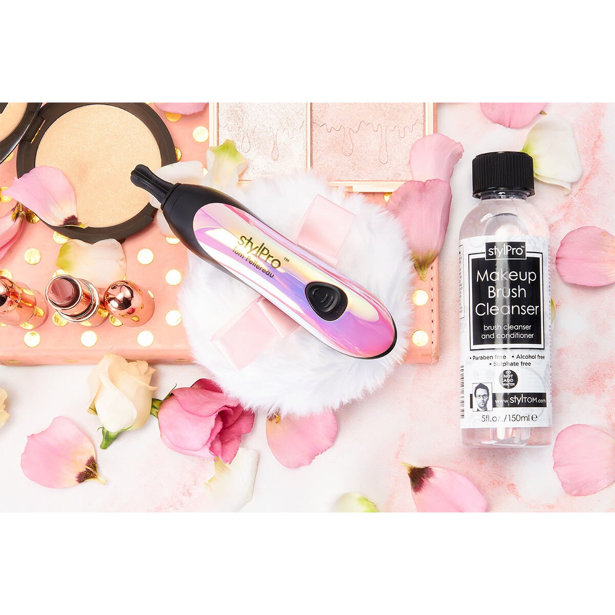 stylPro Make Up Brush Cleaner with Cleanser Costco UK