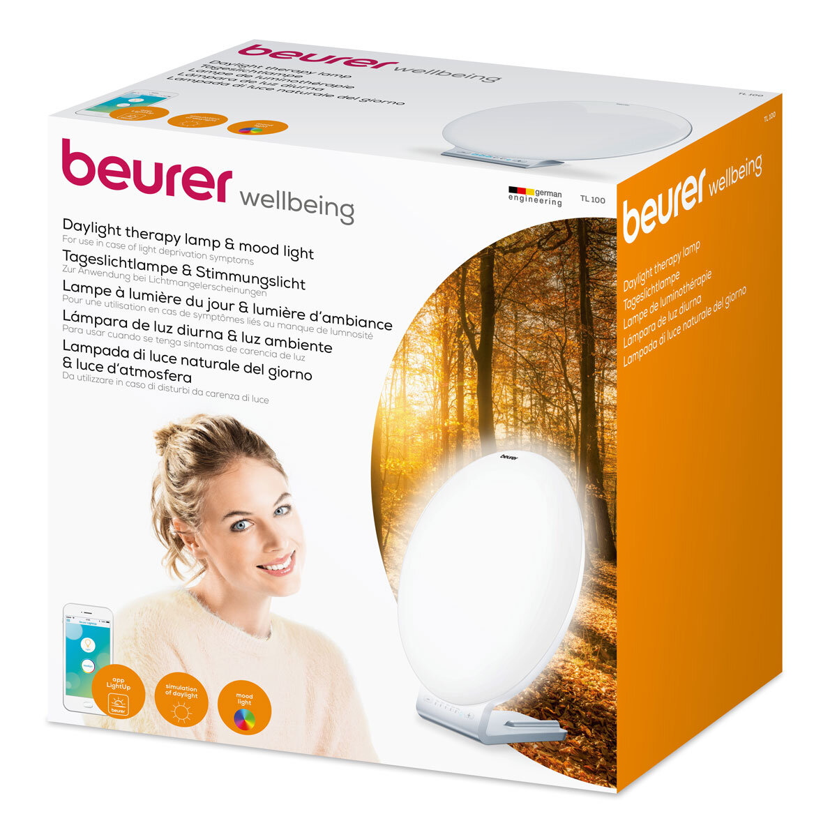 Beurer SAD & Mood Light TL100 box