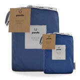 Panda 100% Bamboo Duvet Cover and Pillow Case Set in Navy Panda 100% Bamboo Duvet Cover and Pillow Case Set in Navy