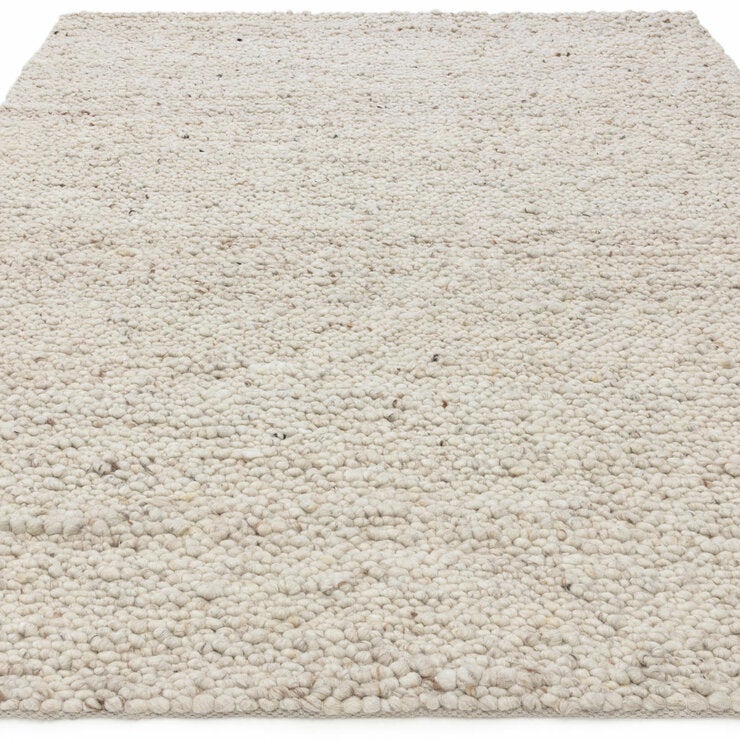 Adler Bouclé Wool Ivory Rug, in 3 Sizes Adler Bouclé Wool Ivory Rug, in 3 Sizes