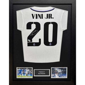 Vinicius Junior Signed Real Madrid Shirt
