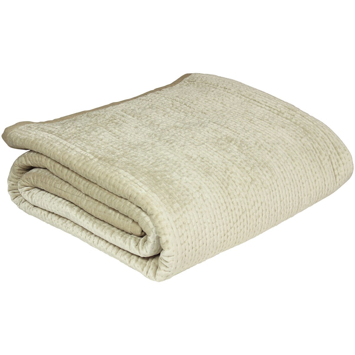 BROOKLANDS BEDSPREAD IN CHAMPAGNE