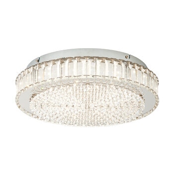 Eglo Balparda Ceiling Light 605mm in Crystal Chrome