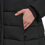 DKNY Women's Puffer Coat with Plush Hood DKNY Women's Puffer Coat with Plush Hood