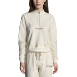 Aeropostale Ladies 1/4 Zip in Cream