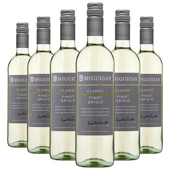 McGuigan Classic Pinot Grigio, 6 x 75cl