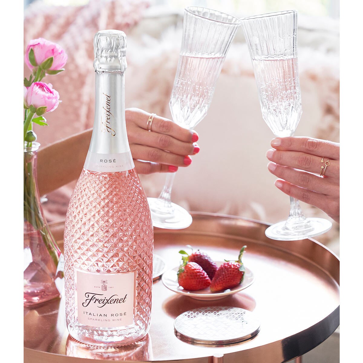 Italian Sparkling Rose Wine, 6 x 75cl Costco UK
