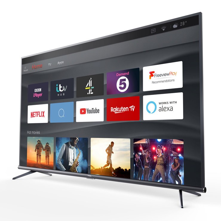 TCL 43EP648 43 Inch 4K Ultra HD Smart TV Costco UK