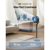 Lifestyle image of fan in a living room