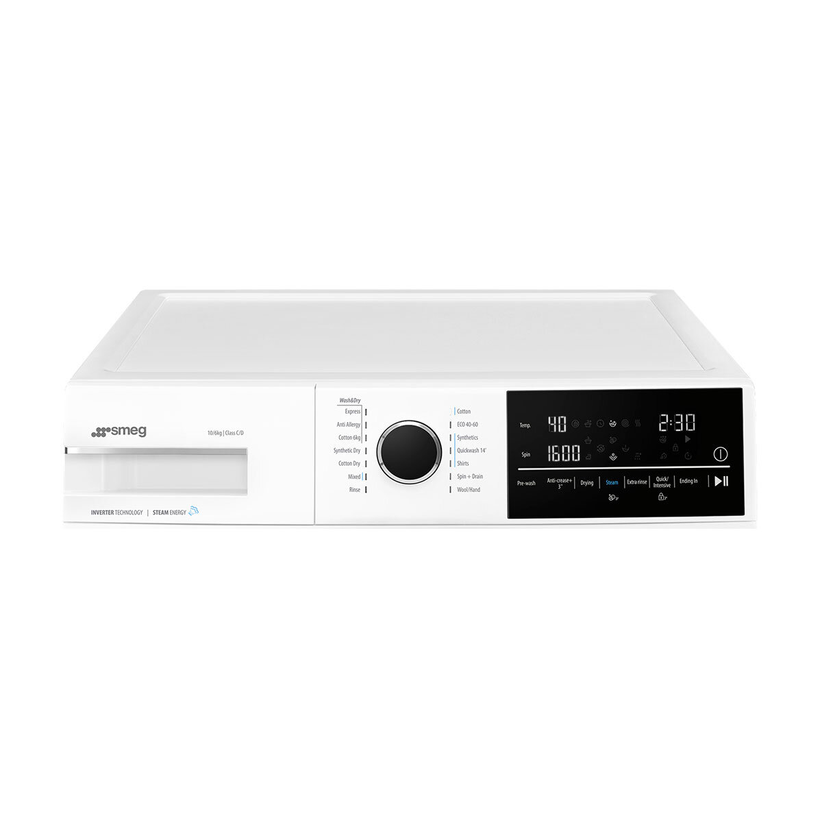 Buy Smeg WDN064SLDUK 10/6kg Washer Dryer in White at Costco.co.uk
