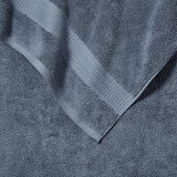 Grandeur 100% Cotton Blue Bath Towel, 2 Pack