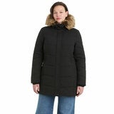 Sanctuary Women's Walker Coat with Faux Fur Hood