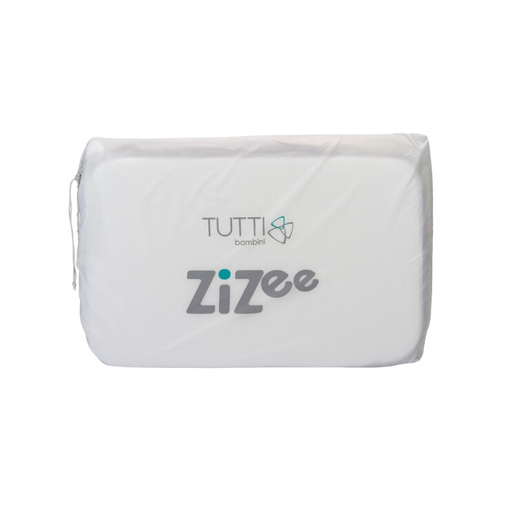 Tutti Bambini ZiZee Breathable Rocking Crib, Walnut & Ecru