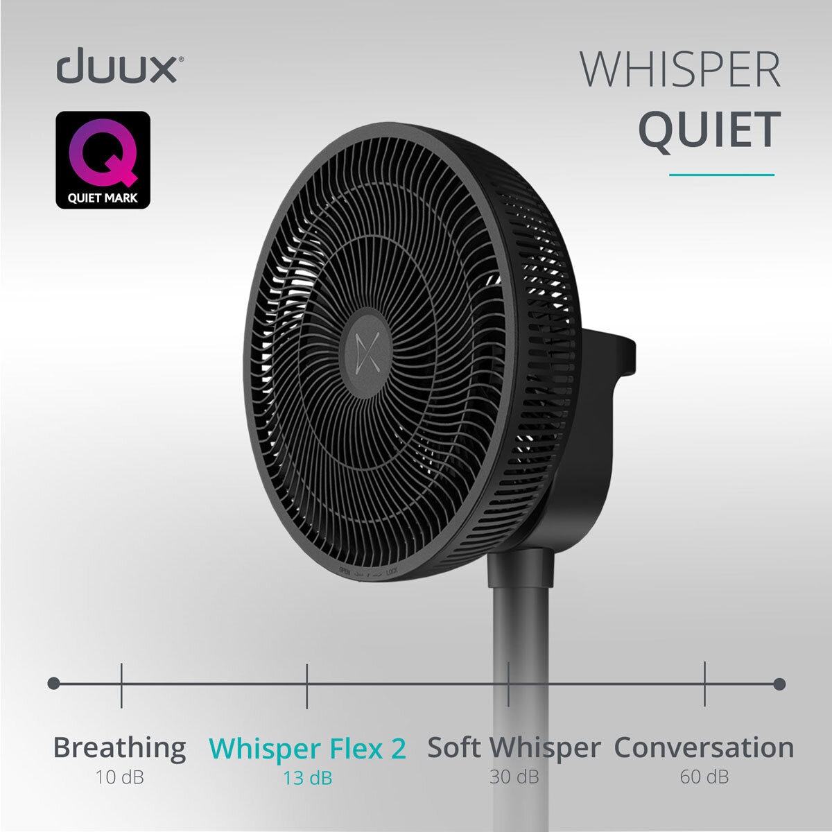 Lifetsyle Image of Duux Whisper Flex 2