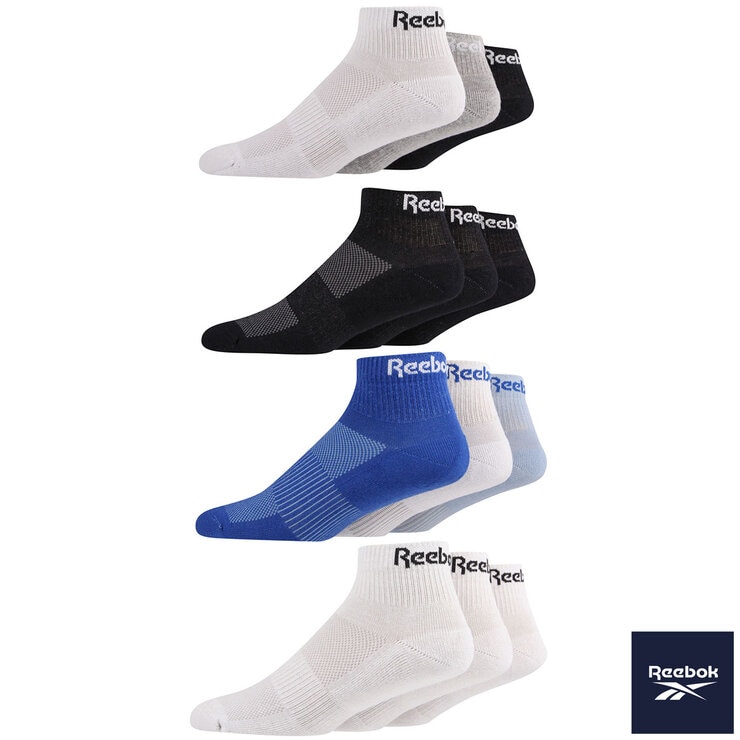 Reebok Unisex Sports Essentials Ankle Sock 6 Pack Reebok Unisex Sports Essentials Ankle Sock 6 Pack