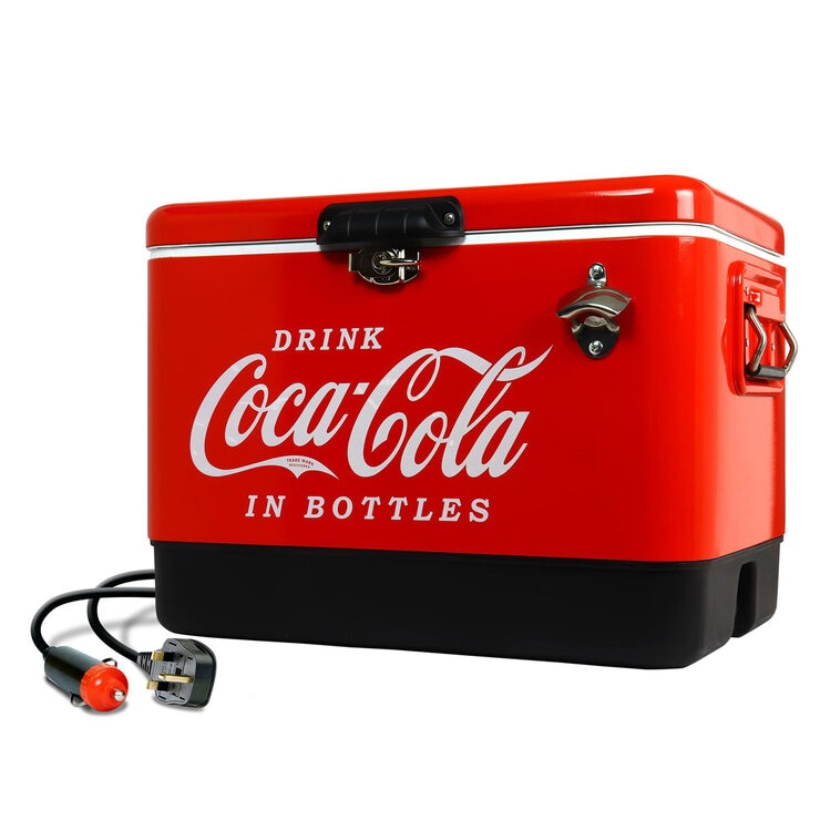 Coca-Cola Ice Chest Cooler with Bottle Opener