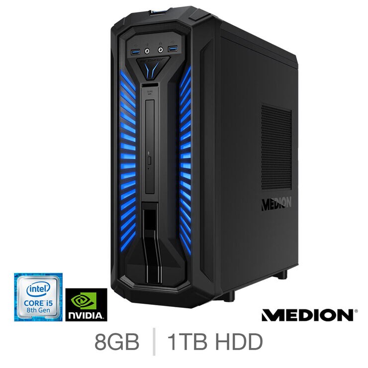 Medion Erazer X30, Intel Core i5, 8GB RAM, 1TB HDD, NVIDIA GeForce GTX