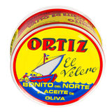 Tin of Ortiz Bonito Tuna in Olive Oil