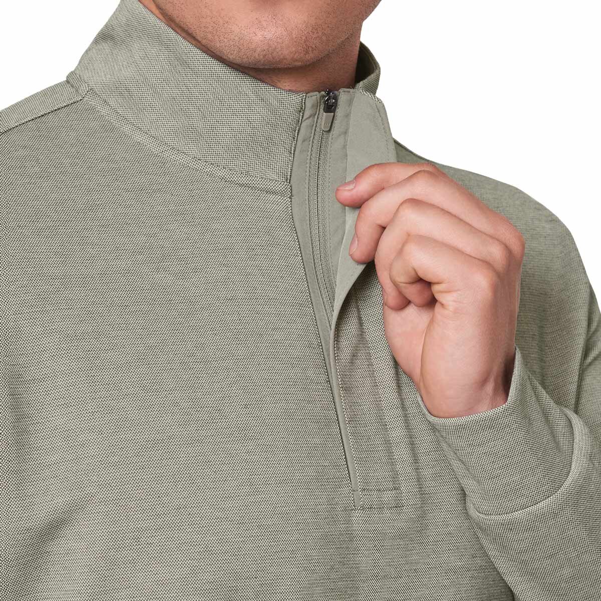 Mondetta Elevate 1/4 Zip Pullover in Green
