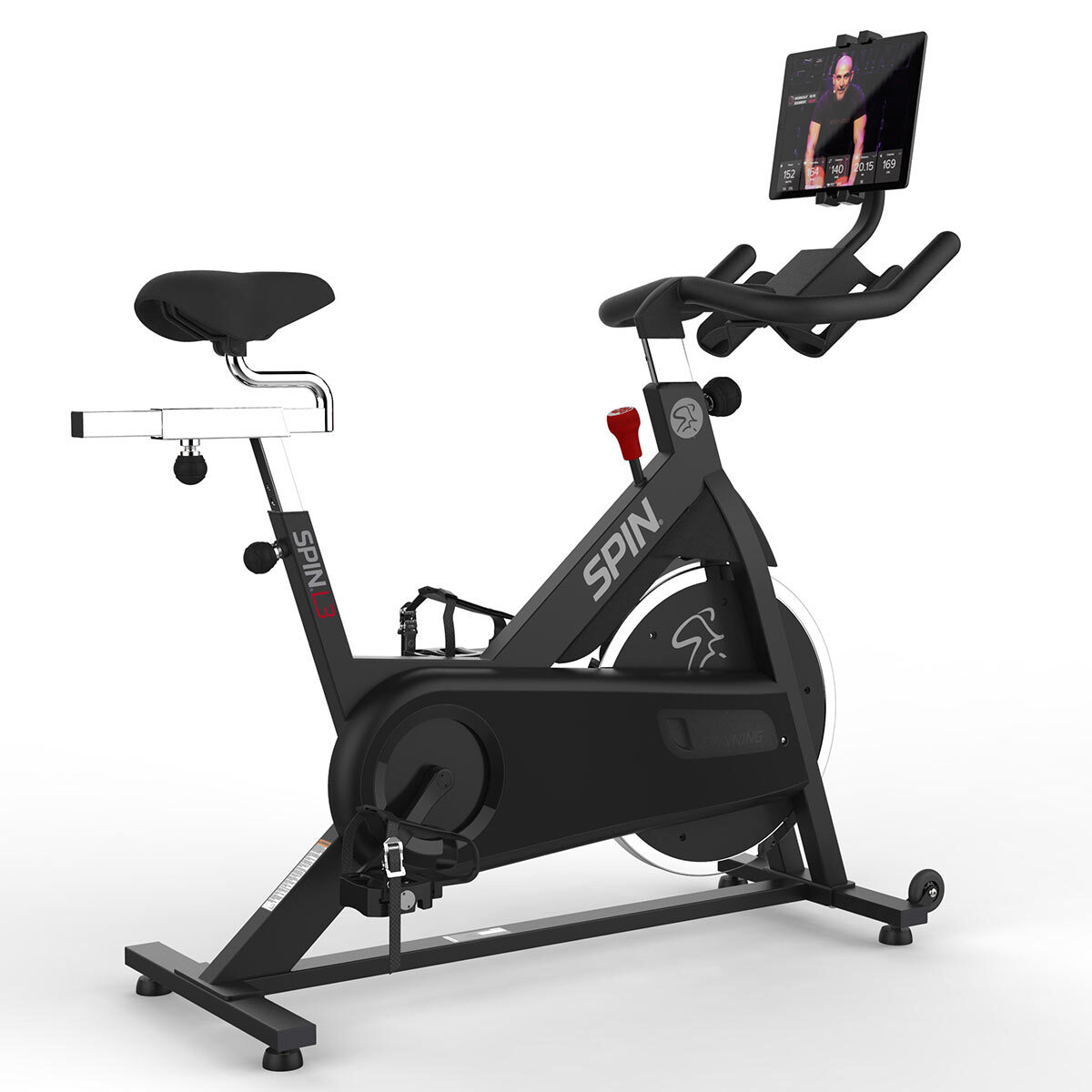 SPIN® L3 Home Exercise Bike with Dual-Sided SPD Pedals and 1 Year Spinning® Digital Subscription