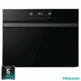 Hisense Hi6 BlackLine BIM45342ADBGUK Built-In Electric Single Oven with Microwave, in Black