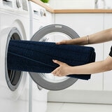 Evergrace Home Chenille Memory Foam Bath Mat in Blue, 61 x 91 cm