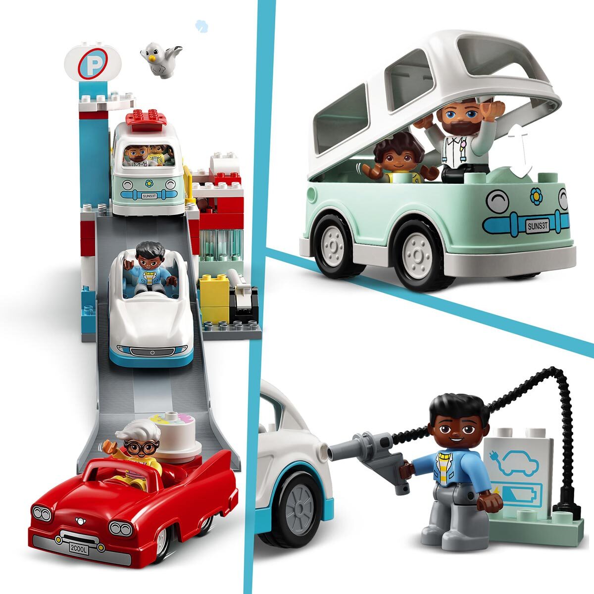 Buy LEGO DUPLO Car Park & Car Wash Close up 2 Image at costco.co.uk