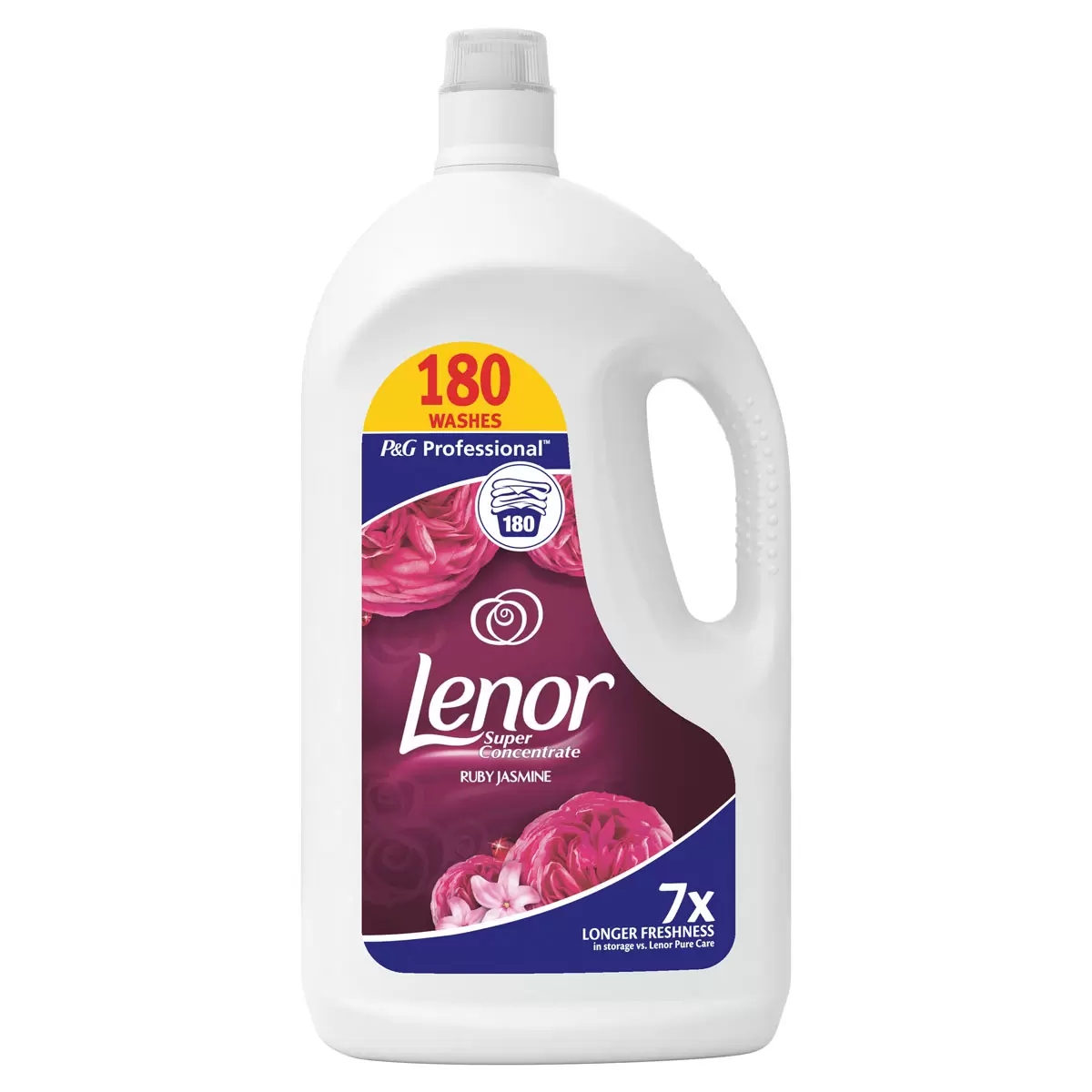 Lenor Ruby Jasmine Super Concentrate Fabric Conditioner, 3.6L (180 Wash)
